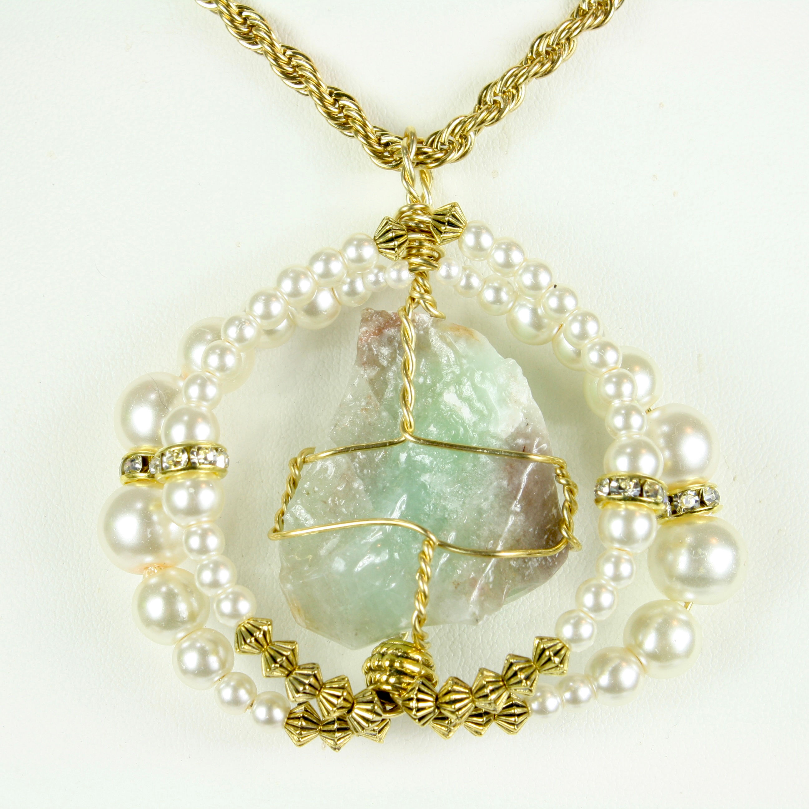 Pearl Green Amulet