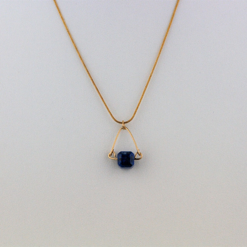 Lapis Mini Necklace
