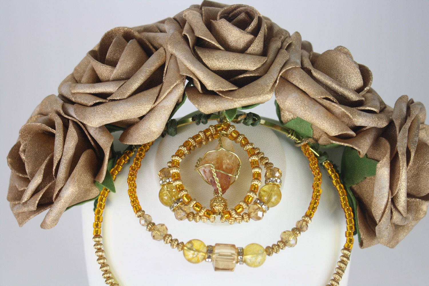 Citrine Flower Crown