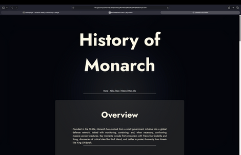 "Monarch" continued...