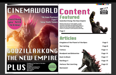 Front Cover and Table of Contents