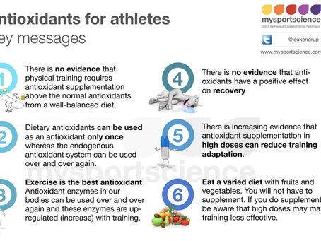 Bases científicas de los antioxidantes y su impacto en el rendimiento deportivo: Una perspectiva científica