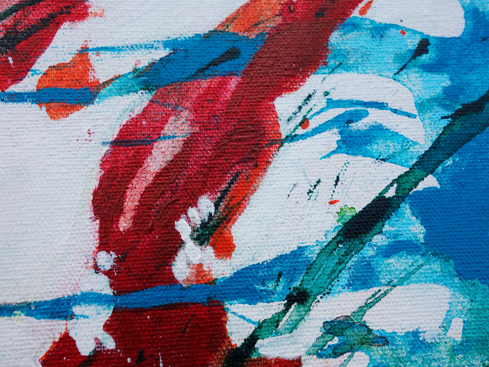 Detail of artwork 'Simurgh' by Rosalinde Bakker