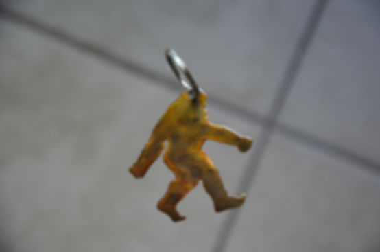 Bigfoot Keychain