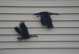 Thumbnail: Flying Geese Pair Wall Hanging