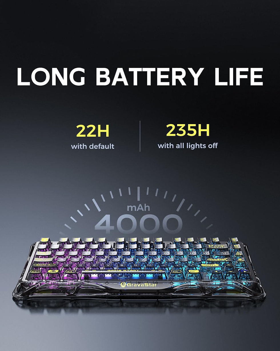 Thumbnail: GravaStar Mercury K1 Lite 75% Gaming Keyboard