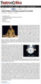 TEATRO E CRITICA - Simone Nebbia