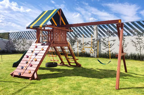 JUEGOS DE MADERA PARA JARDIN