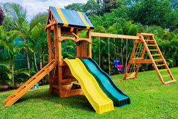 JUEGOS DE MADERA PARA JARDIN