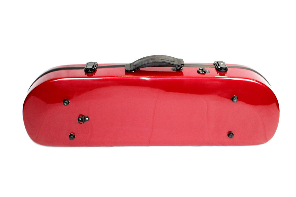 Miniature : Fibre Glass Violin Case Red