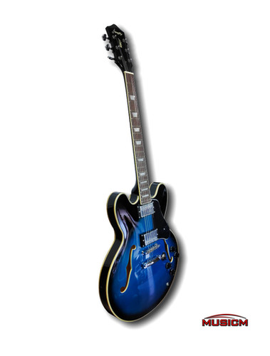 Firefly Electric Jazz Guitar Blue Burst | MusicM