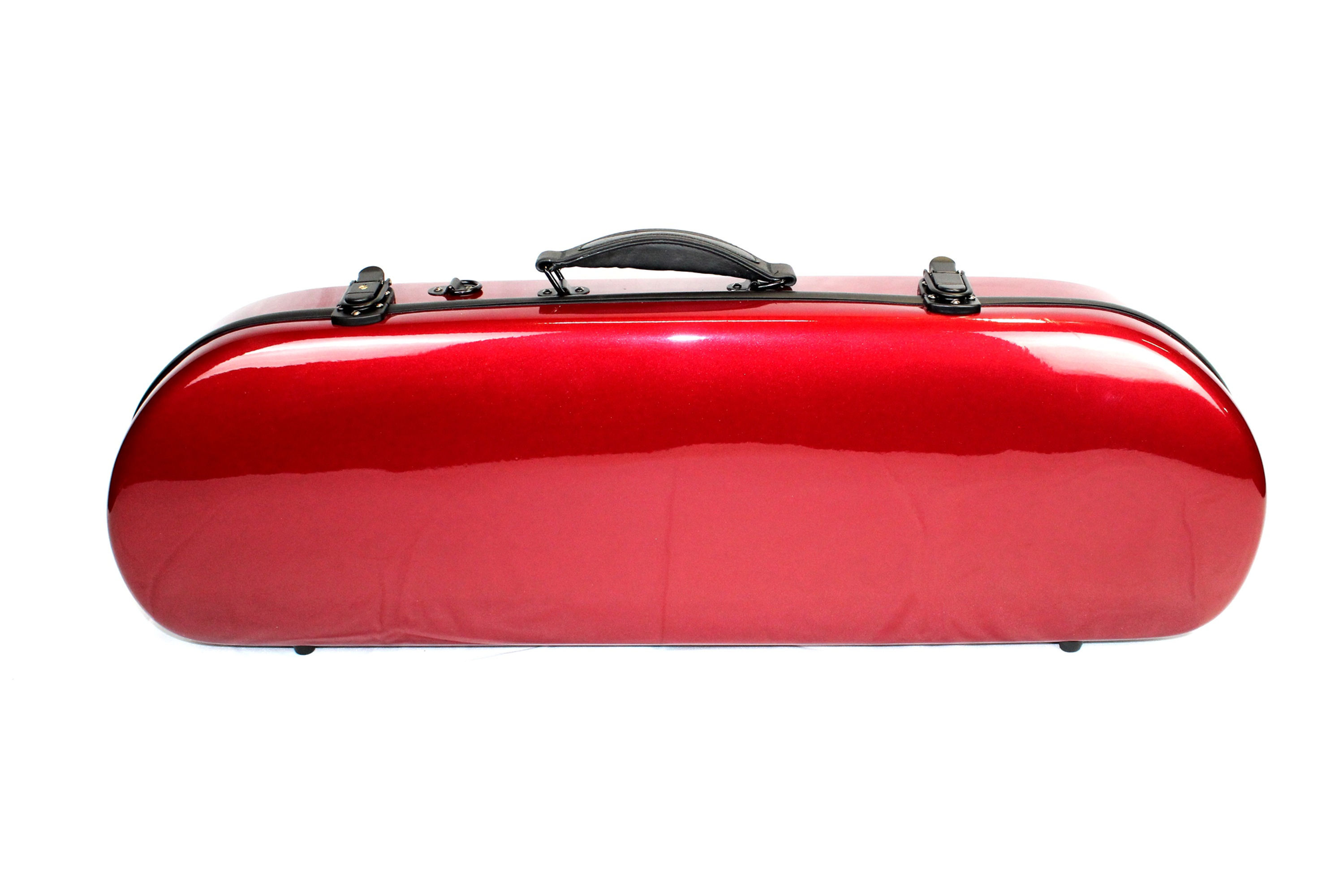 Fibre Glass Violin Case Red