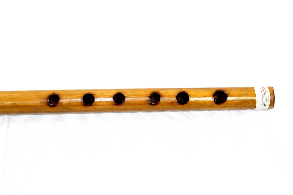 Miniature : Bamboo Flute Medium Octave Blowing B