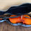 Miniature : Cello Case Fiber Glass Full Size 4/4 Grey Silver Glossy Finish