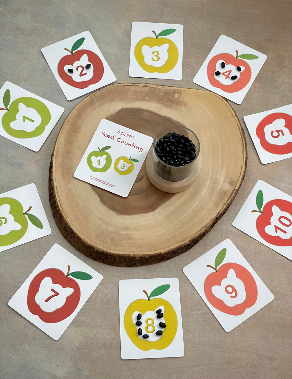 Thumbnail: Apples Seeds Counting 1-10