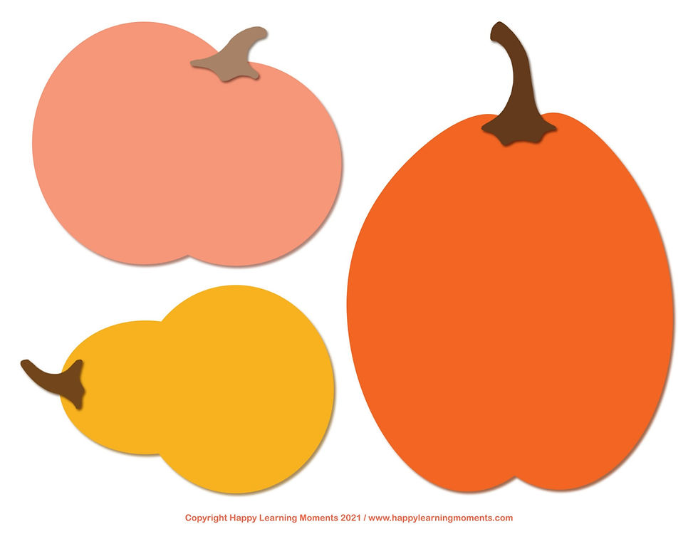 Thumbnail: Pumpkins Bundle - All 7 pumpkins themed printables for only $8!
