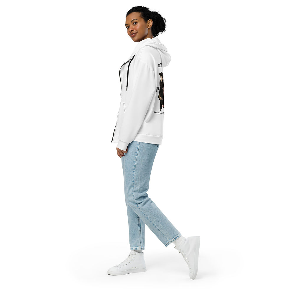 Thumbnail: Unisex zip hoodie