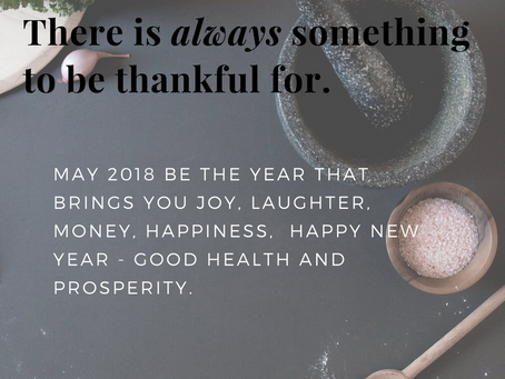 There is always something to be thankful for