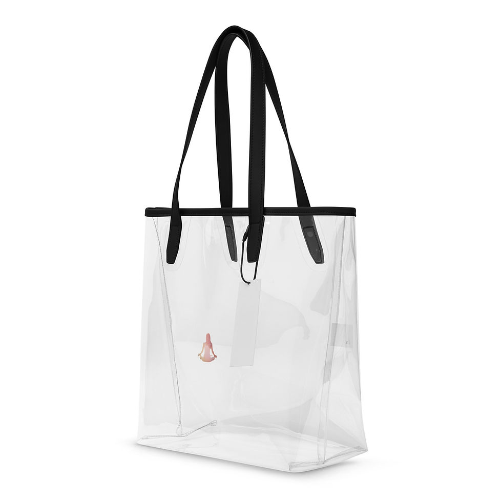 Thumbnail: Clear tote bag