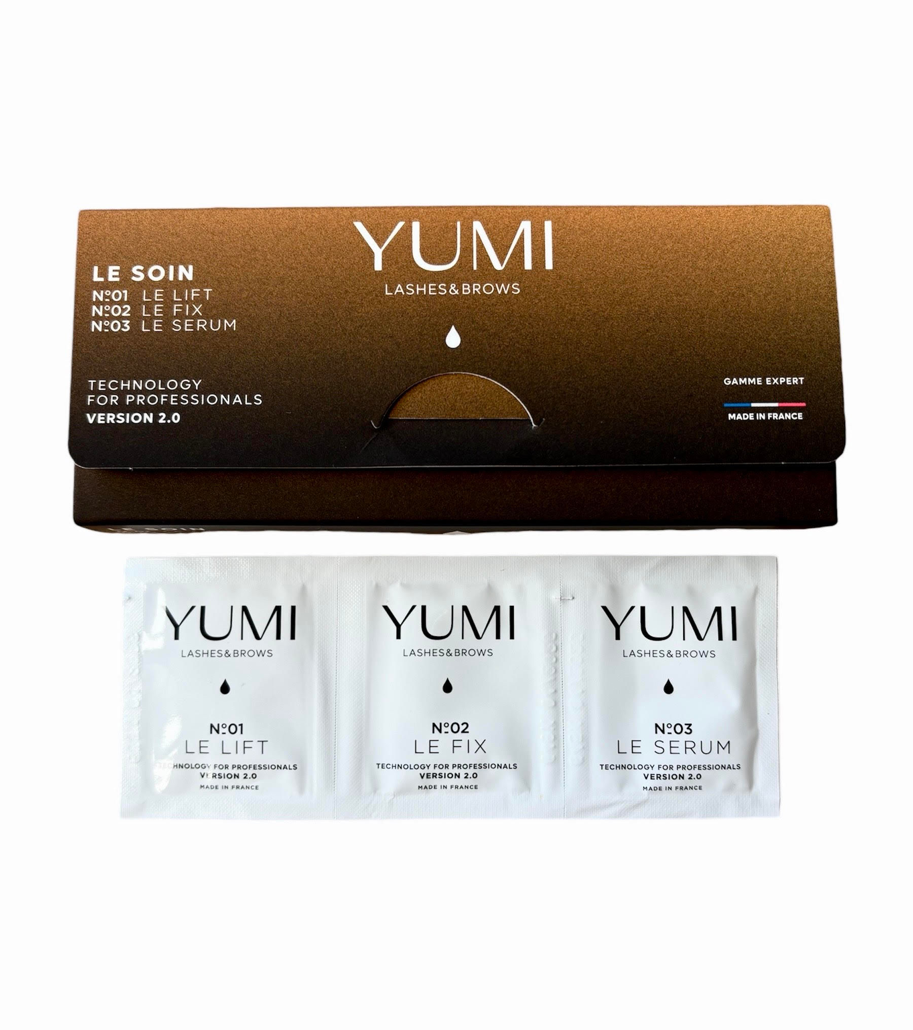 YUMI™ 2.0 Pro Lash & Brow — 10 Sachets (up to 50 Treatments)