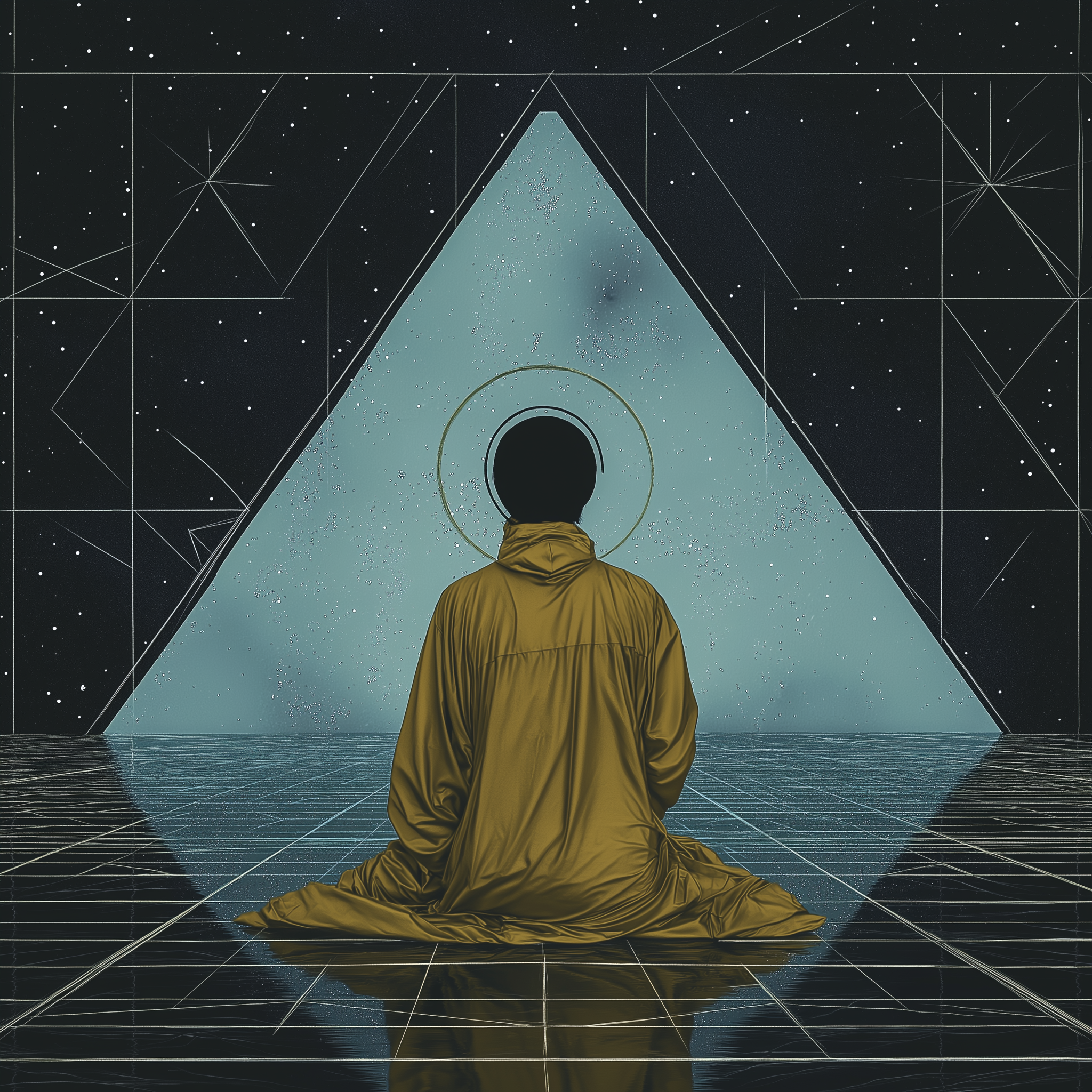 Cosmic Order- Metal Artwork - 12" x 18"