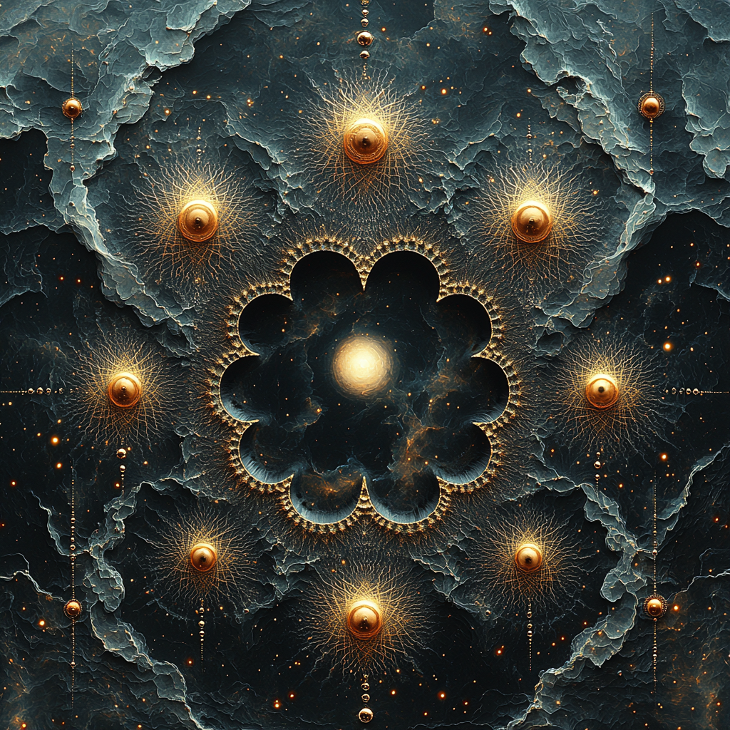 DodecaDala- Metal Artwork - 12" x 18"