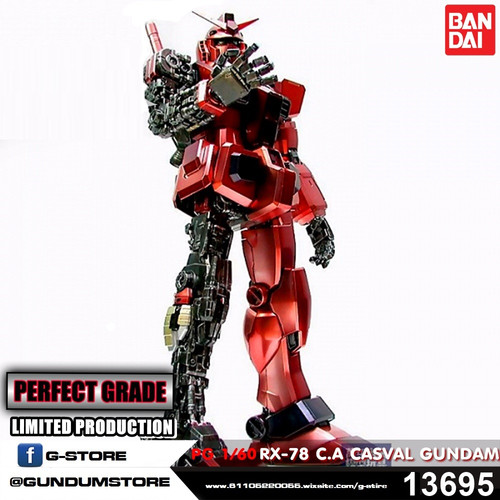 LIMITED* PG RX-78/C.A CASVAL'S GUNDAM EXF VER. | Mysite 1