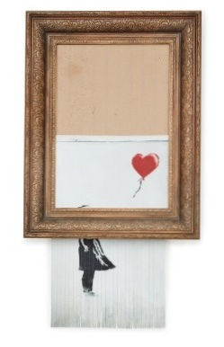 BANKSY STUNT BARES ART MARKET GREED