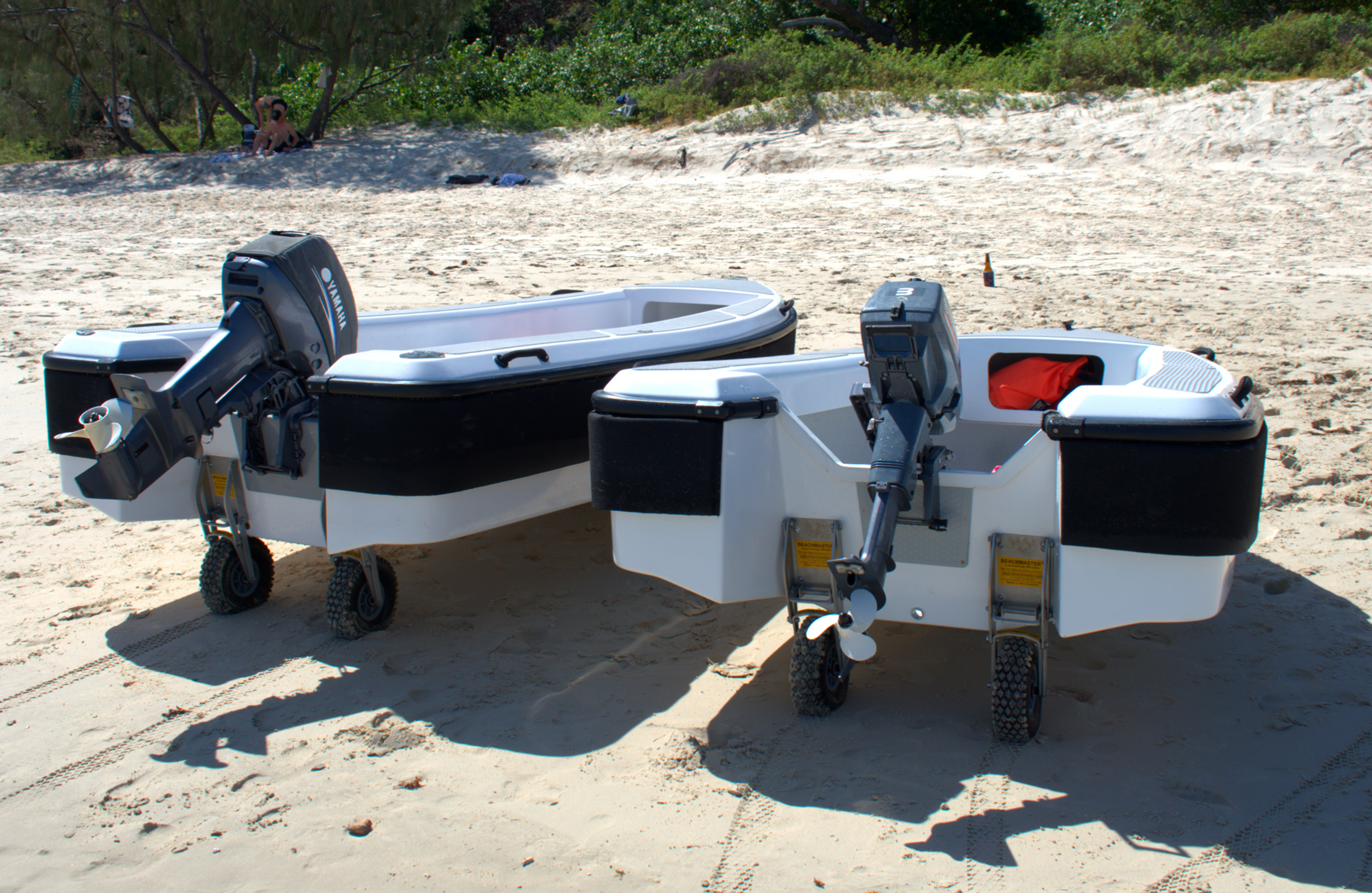 Beachmaster Retractable Wheels