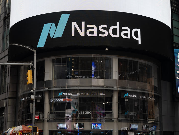 Nasdaq: the stock exchange for tech companies like Microsoft or Nvidia (shutterstock).