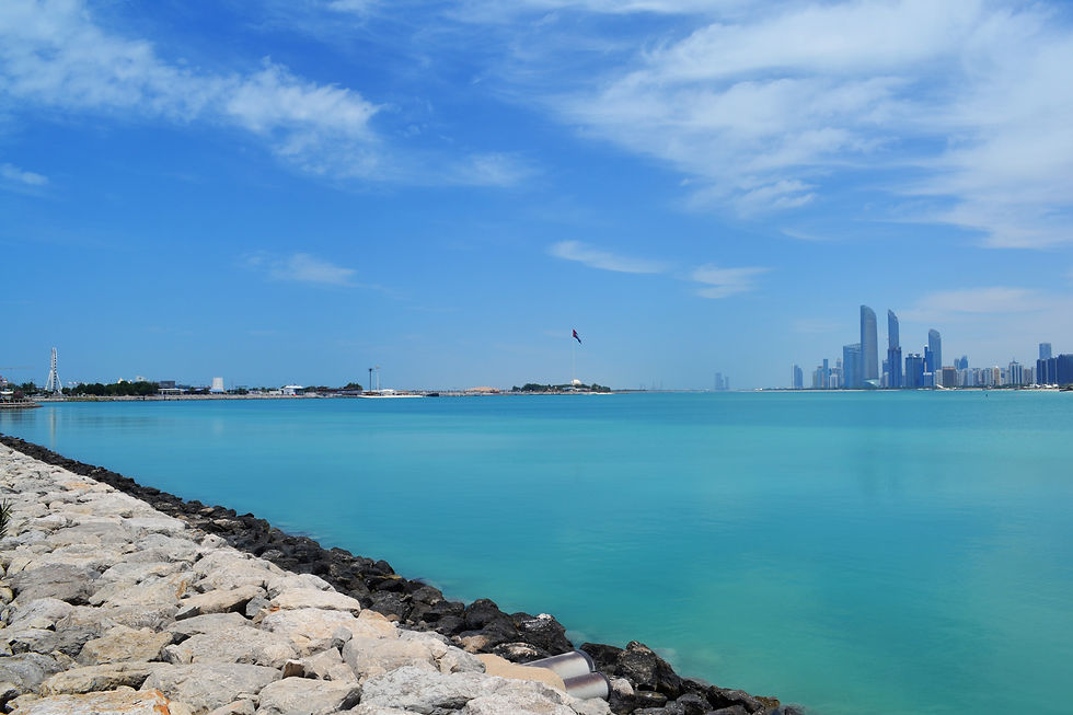 View on Abu Dhabi