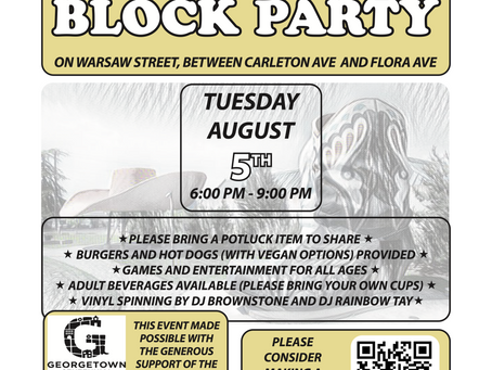 Night Out Block Party returns Tuesday, 8/5