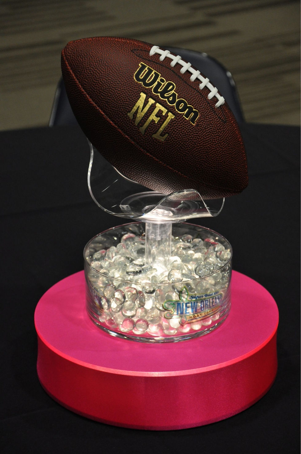 Football Lighted Centerpiece