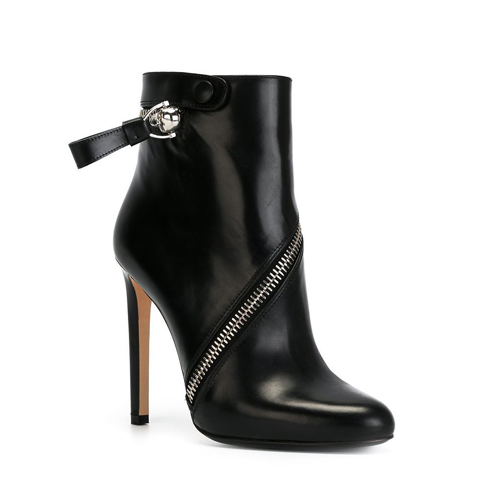 Thumbnail: Women's Ankle Boots Customized Designer 2024 Spring Autumn Round Toe High Heels 
