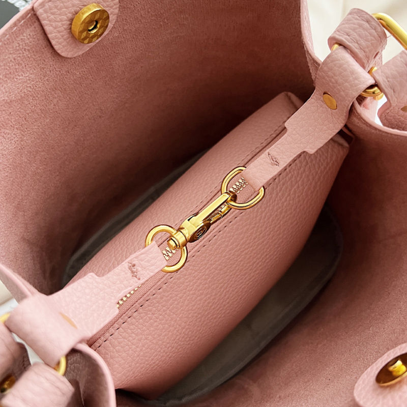 Thumbnail: Designer Leather Messenger Bags For Women High Capacity Handbags Travel Luxury  