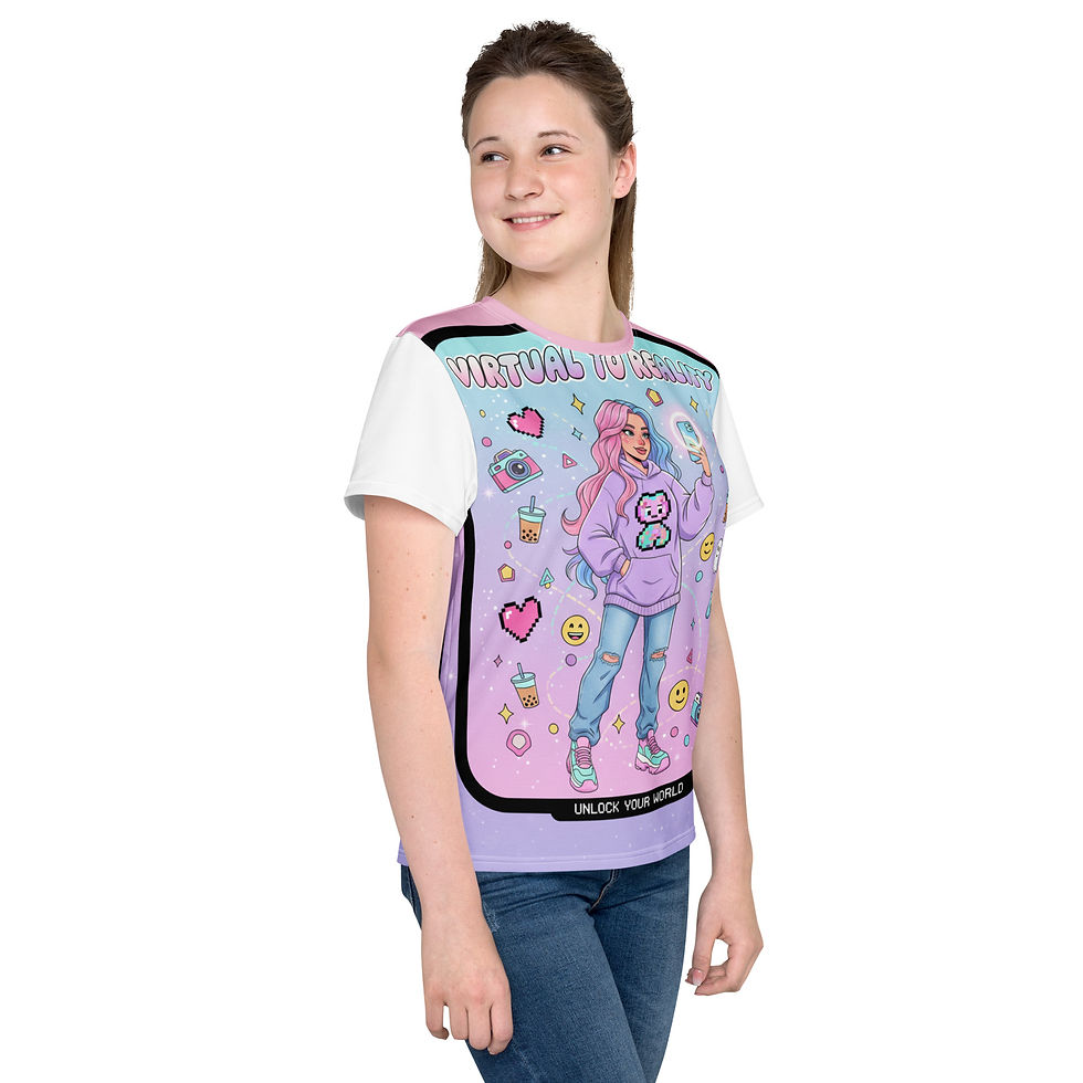 Thumbnail: Youth crew neck t-shirt