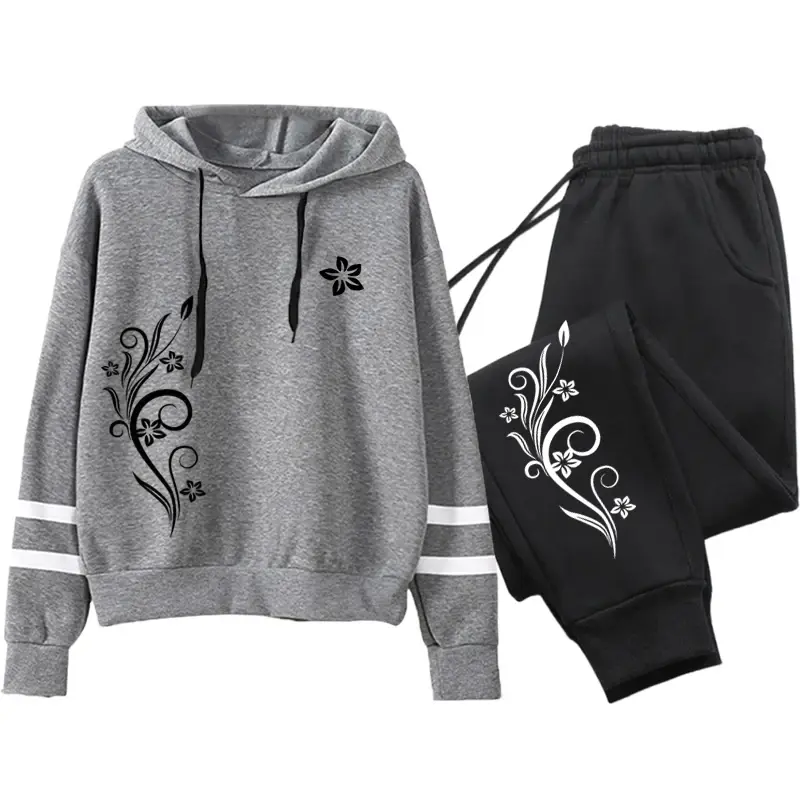 Thumbnail: Women Tracksuit Daily Outdoor Autumn Winter Quality Hoodies Casual Single Piece 
