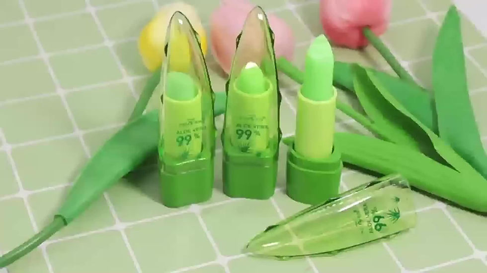 Thumbnail: Aloe Vera Lip Balm, Magic Temperature Color Change Lipstick, Hydrating & Moistur