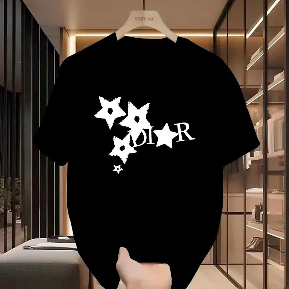 Thumbnail: Women Casual T-Shirt Harajuku Y2k Designer Ladies Luxury Tees Female Vintage Tre