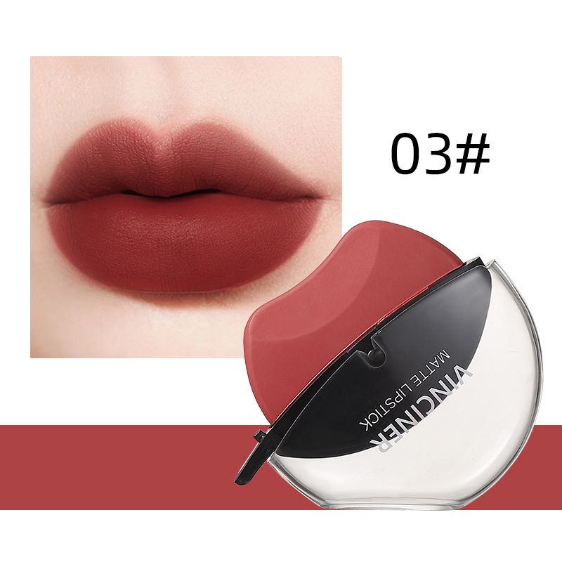 Thumbnail: Long-Lasting Matte Lipstick, 12 Colors, Waterproof, Non-Stick, Moisturizing Hydr