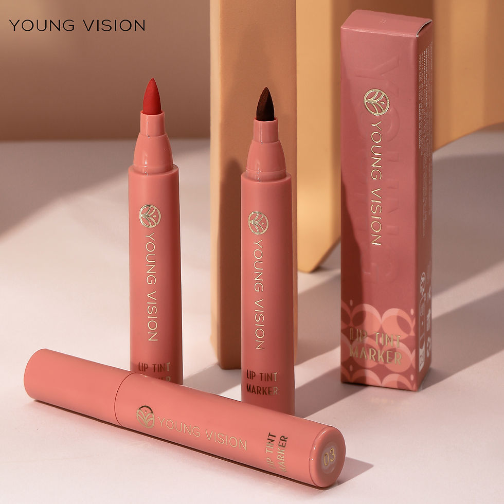 Thumbnail: Lip Tint Pen, 6 Colors Available, Matte Water Lipstick, Non-Stick Cup, Long-Last