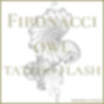 Thumbnail: Fibonacci barn Owl_Sacred Geometry Tattoo Flash 26_ Punctured Artefact