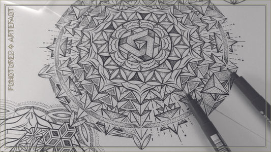 | Large Tattoo Design | Torso | 2018 | Chakra Totem | Geometric Mandala |