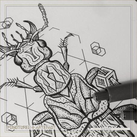 FLASH INK | 5 New Beetle Designs