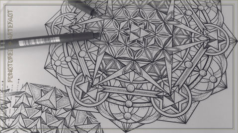 | Large Tattoo Design | Torso | 2018 | Chakra Totem | Geometric Mandala |