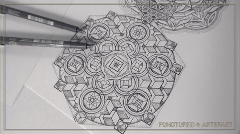 | Large Tattoo Design | Torso | 2018 | Chakra Totem | Geometric Mandala |