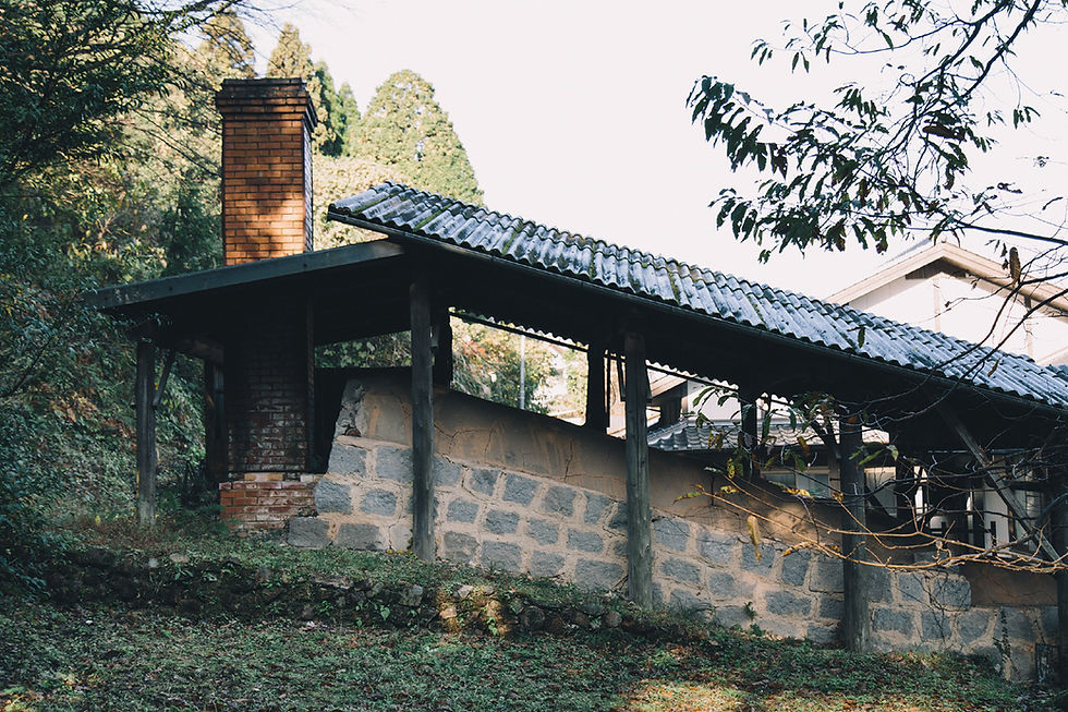 茂正工房の登り窯(佐賀県有田町)