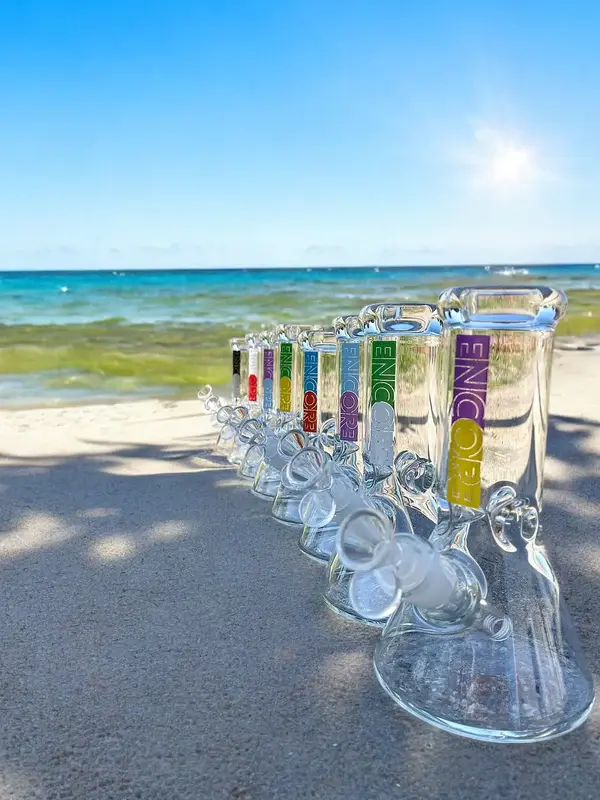 Encore 8" 51x7mm Clear Beaker