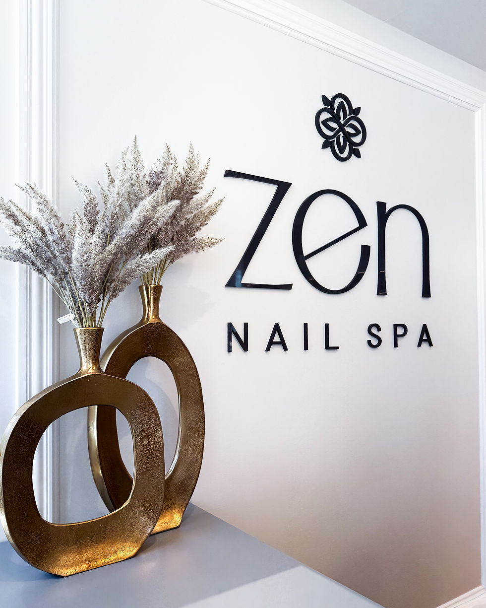 Zen Nail Spa Downtown Chattanooga Reception Front Desk Chattanooga's Best Nail Spa near me