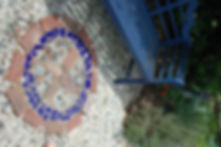 Bench and mosaic